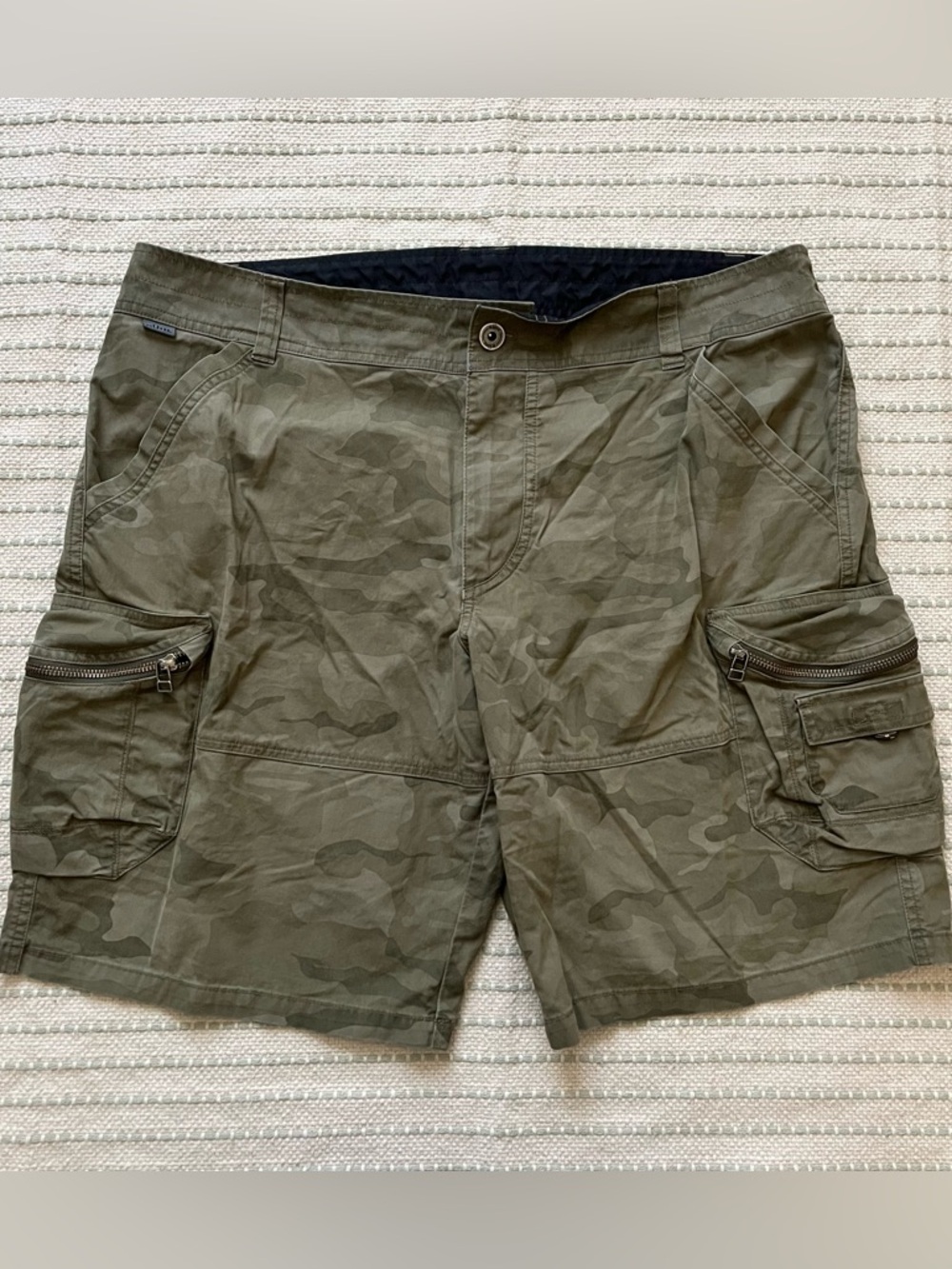 KUHL Ambush camo baggy cargo shorts